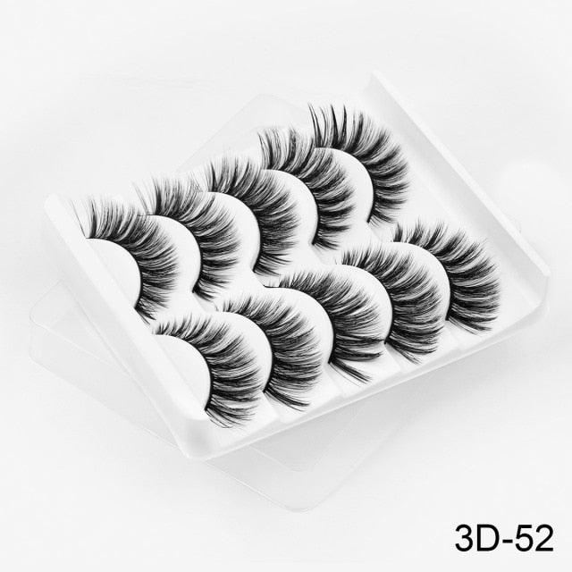 5/7 Pairs 3D Mink lashes